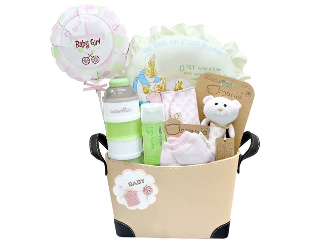 New Born Baby Gift - Baby Gift Basket z9 - L36668717 Photo