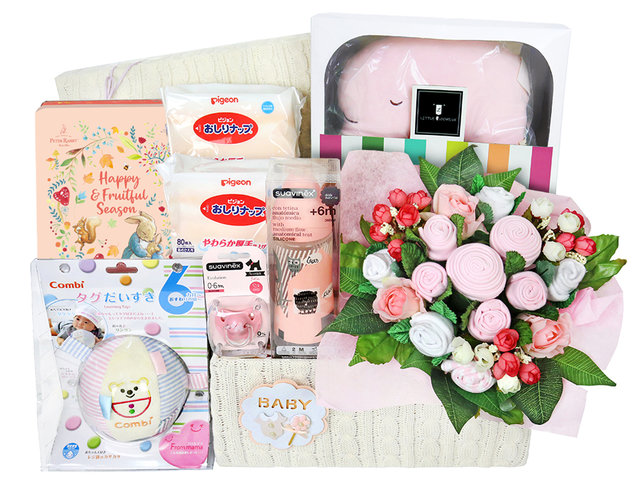 New Born Baby Gift - Baby Toy & Tool Gift Basket NB16 - BY0614A9 Photo