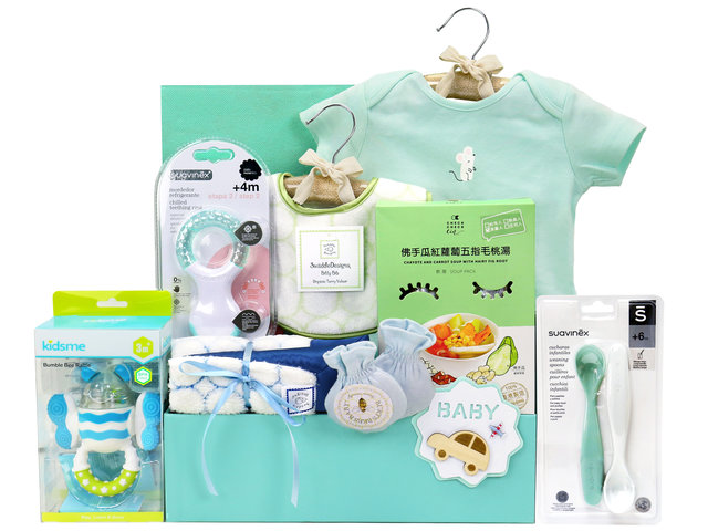 New Born Baby Gift - CheckCheckCin Baby Gift Hampers CC05 - BY1203A9 Photo