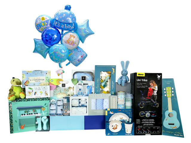 New Born Baby Gift - Deluxe Baby Hamper (New Born to 3 Years Old) EX2 - BY0413A3 Photo