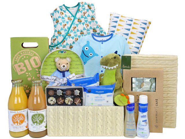 New Born Baby Gift - Deluxe Baby Hampers NB14 - BY0228A1 Photo