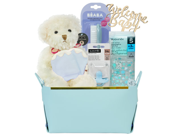 New Born Baby Gift - Mini Newborn Baby Gift Hamper BB022 - VE0320A7 Photo