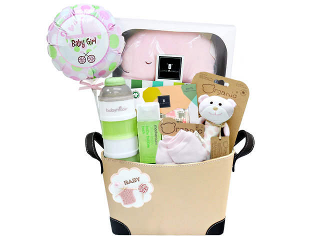 New Born Baby Gift - New Boby Baby Gift Basket NB21 - L36668717 Photo
