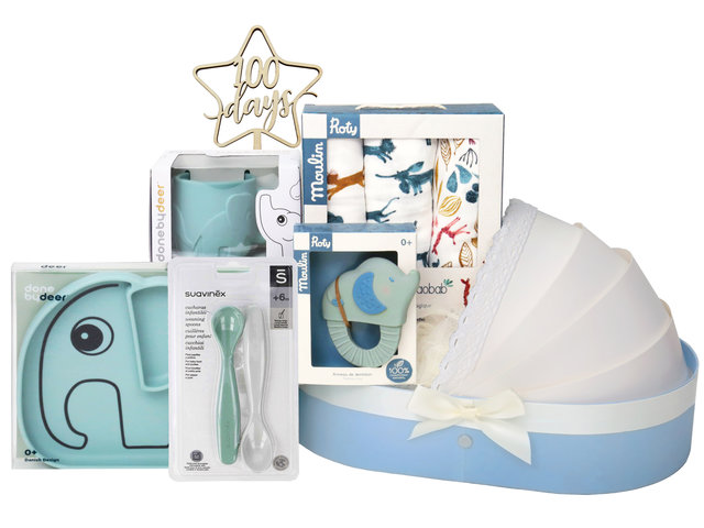 New Born Baby Gift - New Born Baby 30Days One Month Old 100Days  Baby Gift Box Set HM07 - BY0515A3 Photo