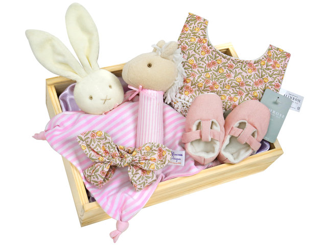 New Born Baby Gift - New Born Baby 30Days One Month Old Baby Shower Gift Box Set HM03 - BY0331A3 Photo