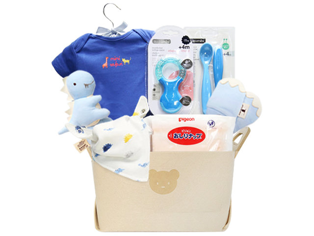 New Born Baby Gift - New Born Baby Gift Basket NB04 - BY0708A9 Photo