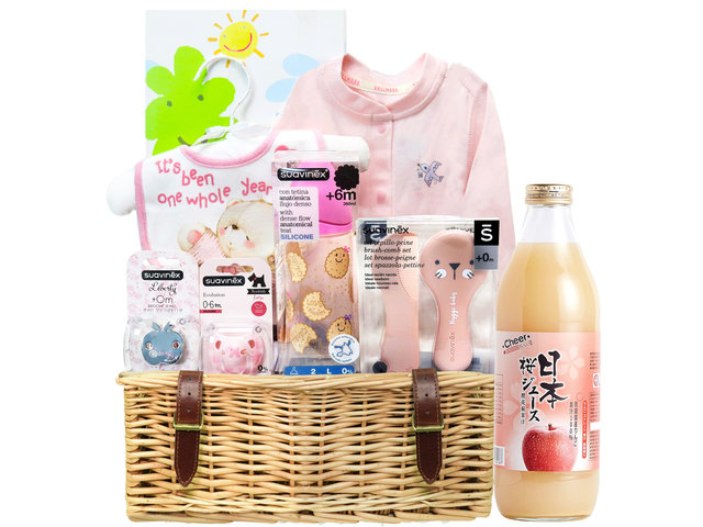 New Born Baby Gift - New Born Baby Gift Basket NB06 - BY0413A6 Photo