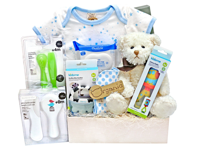 New Born Baby Gift - New Born Baby Gift Basket NB10 - L36668679 Photo