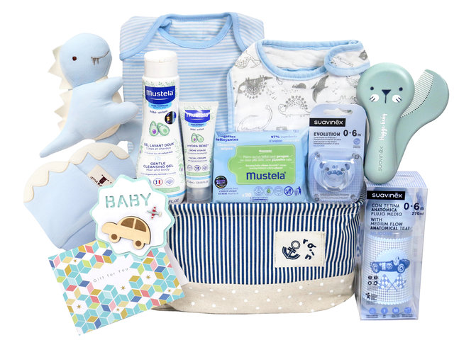 New Born Baby Gift - New Born Baby Gift Basket NB11 - L36667850 Photo