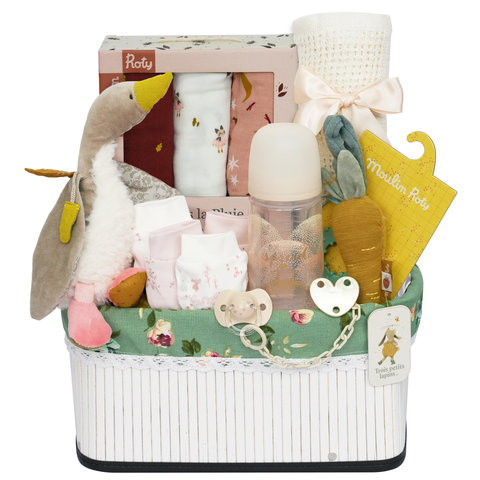 New Born Baby Gift - New Born Baby Girl Gift Hamper BB014 - VE0303A9 Photo