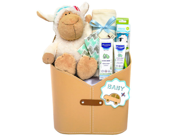 New Born Baby Gift - New Born Baby Toy & Tool Gift Hamper NB19 - BY0310A3 Photo