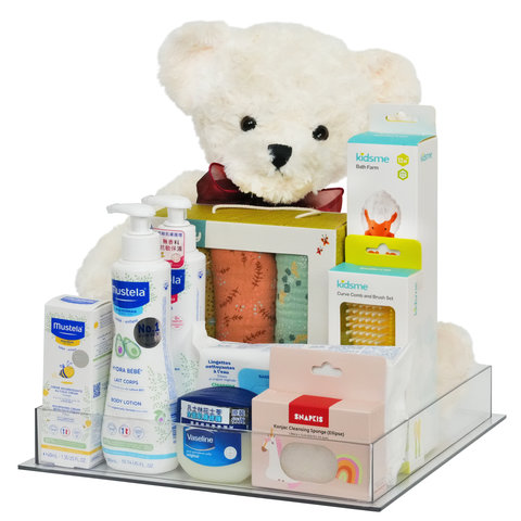 New Born Baby Gift - Newborn Baby Bath Gift Hamper BB016 - VE0305G9 Photo