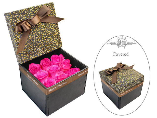 Order Flowers in Box - Little Boxful Of Thoughts 2 - L178612 Photo