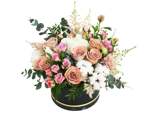 Order Flowers in Box - Mother's Day Special Rose Flower Box M03 - MR0426A4 Photo