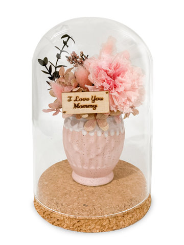 Preserved Forever Flower - Delicate Preserved Flower Vase Decoration  - MR0330A4 Photo