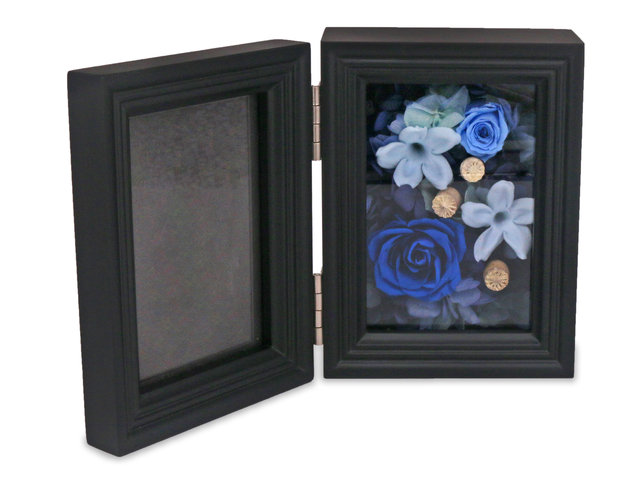 Preserved Forever Flower - Dual-use Photo Frame with Preserved Flower M59 - L45000103 Photo