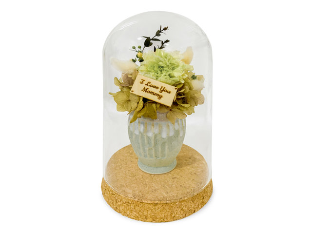 Preserved Forever Flower - Exquisite Preserved Flower Vase Décor A5  - MR0330A5 Photo