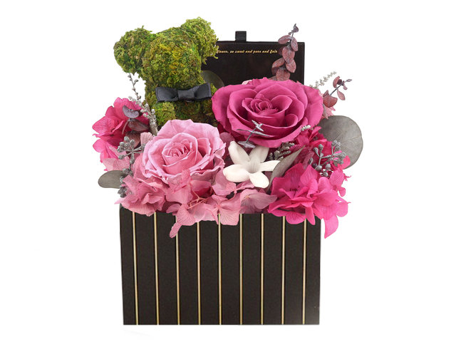 Preserved Forever Flower - Honey Bear Preserved Flower M43 - L45000080 Photo