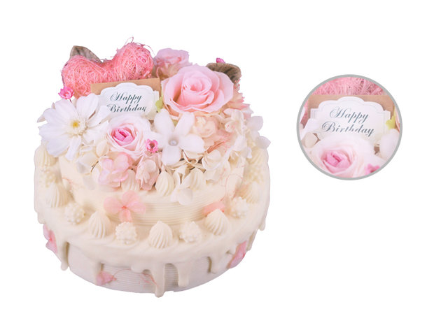 Preserved Forever Flower - Sweet Preserved Flower Cake Décor M72 - PX0104A3 Photo