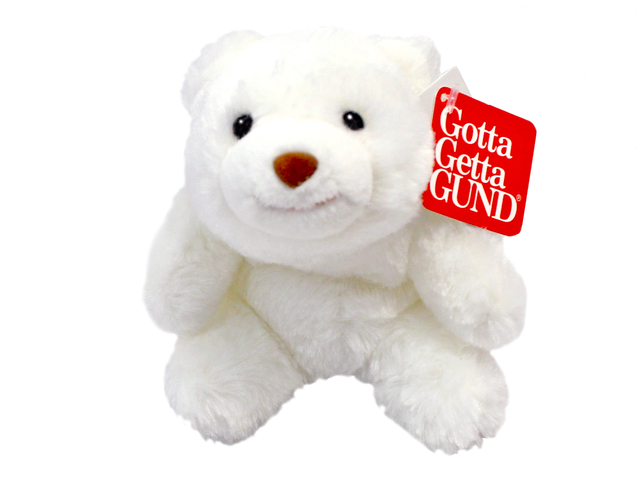 Teddy Bear n Doll - Gund Snuffles White bear - L176984 Photo