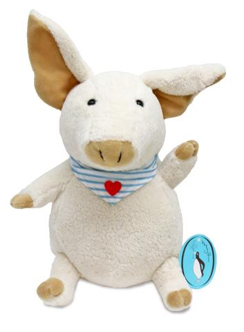 Teddy Bear n Doll - Japanese brands-Mon Seuil White Pig Doll - L36666740 Photo