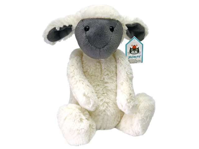 Teddy Bear n Doll - JellyCat Bashful Greyface Lamb  - L36668042 Photo