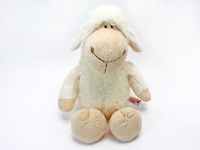 Teddy Bear n Doll - Nici White Sheep - L24213 Photo