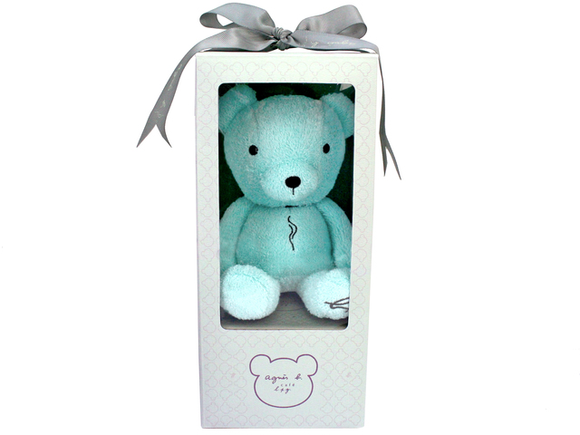 Teddy Bear n Doll - agnès b. CAFE L.P.G  b. barista plush toy with cookie set  - L3650959 Photo
