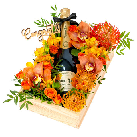 VIP - Grand Opening Floral Champagne Gift Set FD016 - VE0307H5 Photo