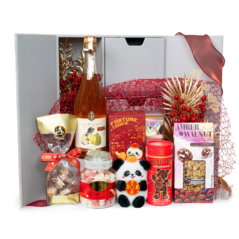 VIP - Panda Fortune Apple Juice Gift Hamper HM010 - VE0224B6 Photo