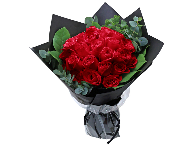 Valentines Day Flower n Gift - Red rose florist gift RD27 - L76604502c Photo