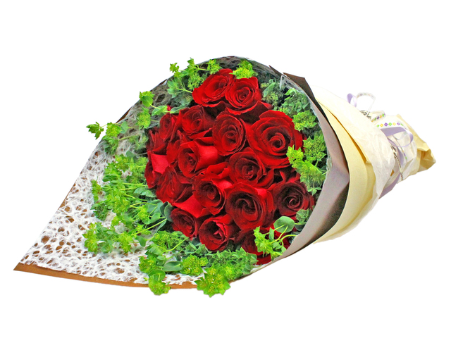 Valentines Day Flower n Gift - Simply Yours Red Rose Bouquet SF - L182126V Photo