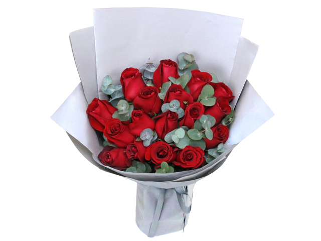 Valentines Day Flower n Gift - Simply Yours Red Rose Bouquet SL - L36669818V Photo