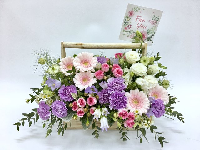 Weekly Import Flower - Limited Edition - Light Pink Gerbera Flora Decoration LED08 - 1DOP0402A2 Photo