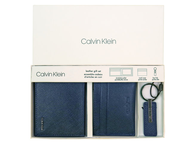 Wine n Food Hamper - Calvin Klein wallet set - FDG0608A1 Photo