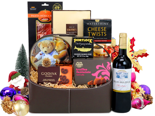 Wine n Food Hamper - Christmas Hamper L11 - L76606334A Photo