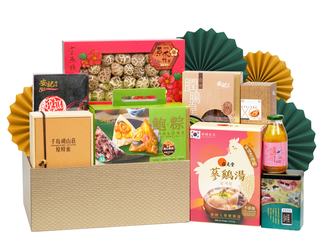 Wine n Food Hamper - Dragon Boat Festival Chinese Food Hamper FH282 - DBFG0507A1 Photo