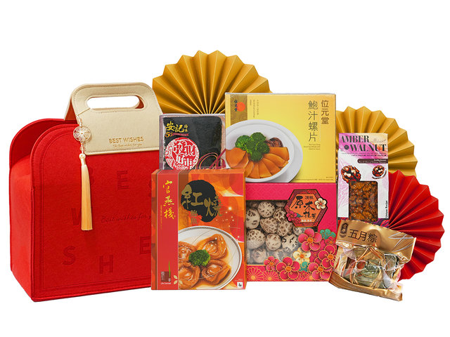 Wine n Food Hamper - Dragon Boat Festival Gift Bag FH394 - DBFG0521A1 Photo