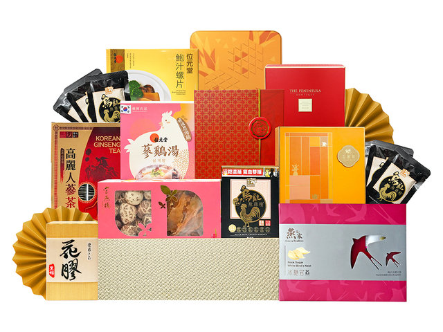 Wine n Food Hamper - Dragon Boat Festival HK Peninsula Rice Dumpling Chinese Style Gift Hamper FH392 - DBFG0505A1 Photo