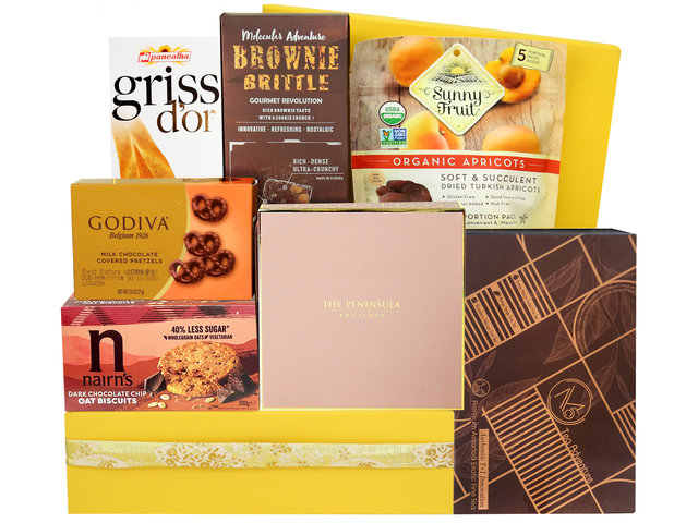Wine n Food Hamper - Fancy Snack Gift Hamper SO04 - SO0528A4 Photo