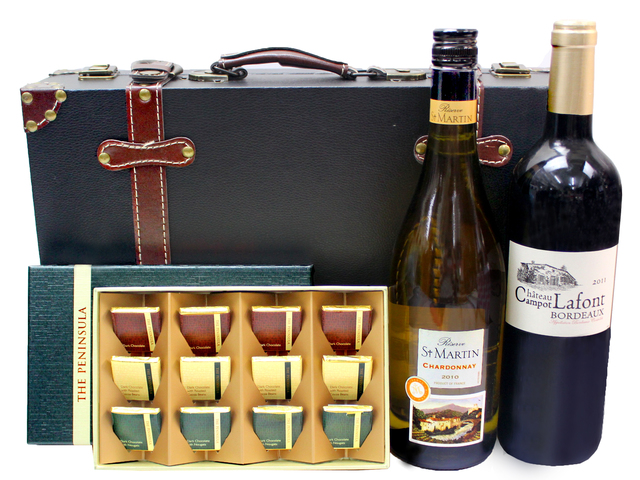 Wine n Food Hamper - Father's Day gift hamper F10 - L3122884 Photo