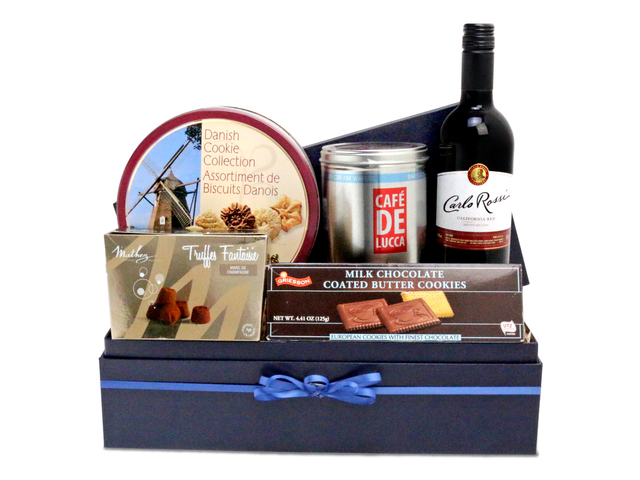 Wine n Food Hamper - Food gift hamper G2 - L76600276 Photo