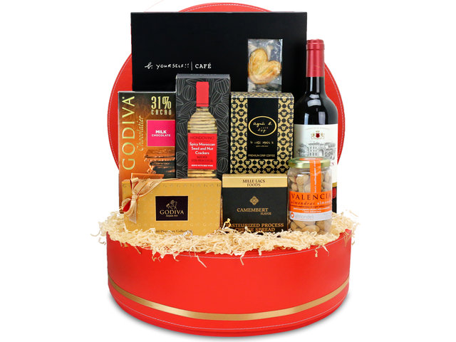 Wine n Food Hamper - Gift Hamper G44 - L76606726 Photo