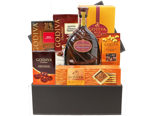 Wine n Food Hamper - Godiva Hamper G28 - L76604904 Photo