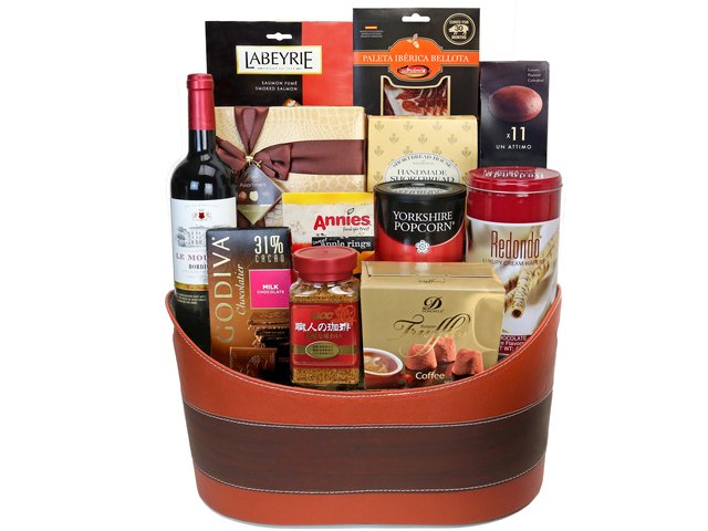 Wine n Food Hamper - Gourmet Gift Hampers Z3 - HR0616A6 Photo