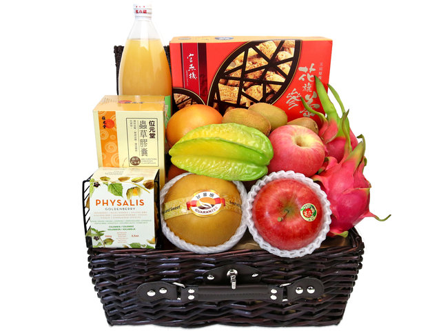 Wine n Food Hamper - Health care hamper R1 - HR1121A1 Photo