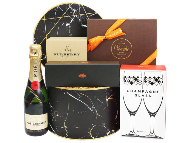 Wine n Food Hamper - Hermès Room Fragrance Relax Gift Box  - SE0316A1 Photo