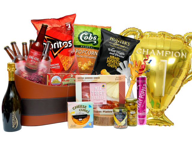 Wine n Food Hamper - Party Hamper FH399 - HR0608A4 Photo
