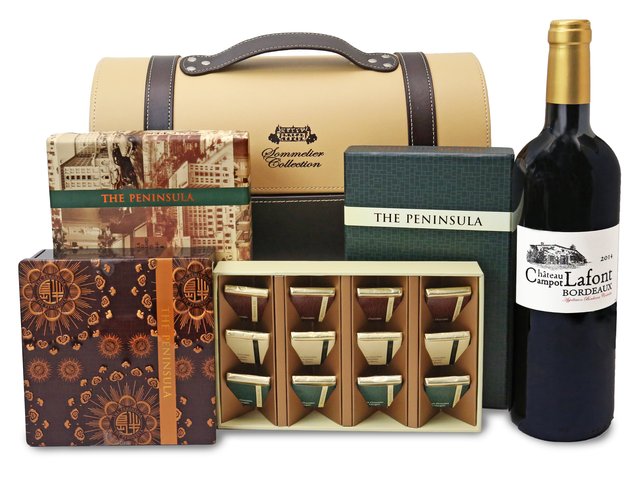 Wine n Food Hamper Peninsula wine gift hamper HR0301A5