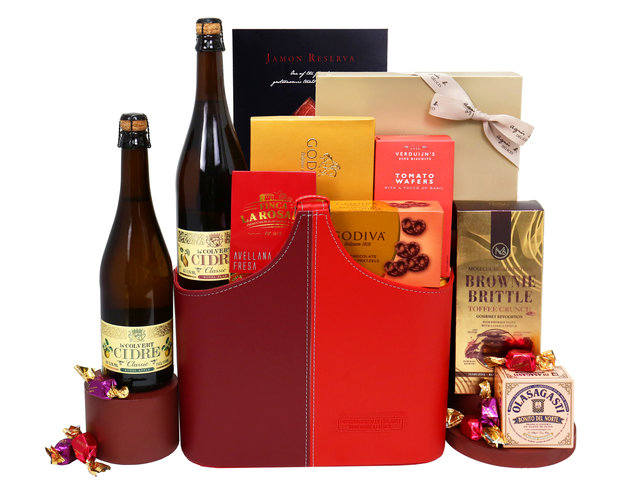 Wine n Food Hamper - Premium Gourmet Gift Hampers C52 - HR0704A5 Photo